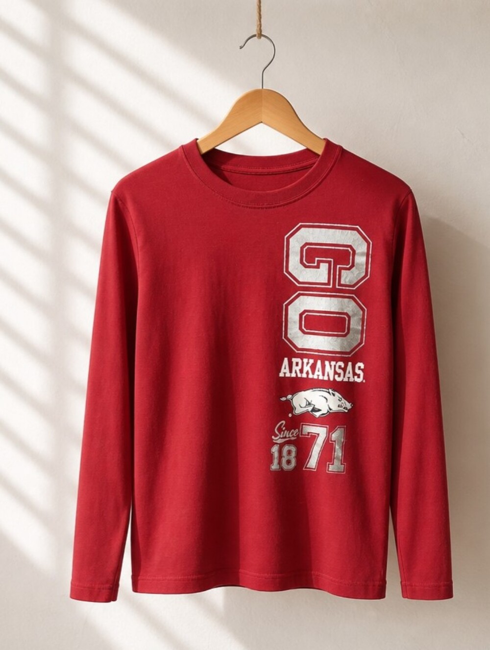 Arkansas Razorback Graphic T-Shirt Ladies Size M
